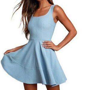 Light blue Lulus dress, size S